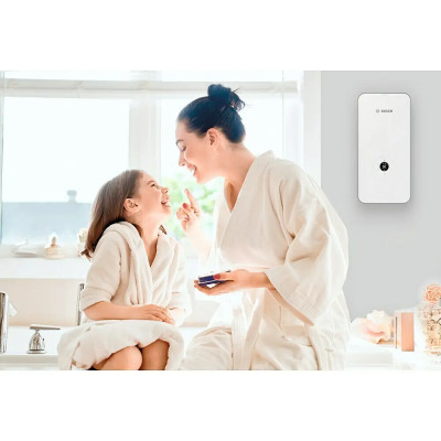 Průtokový ohřívač vody BOSCH Tronic Excellence AquaStop, 21/24/27 kW - N